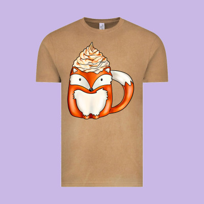 Coffee Cups Animal Vintage Tee Designed By Cowhidedigitalart