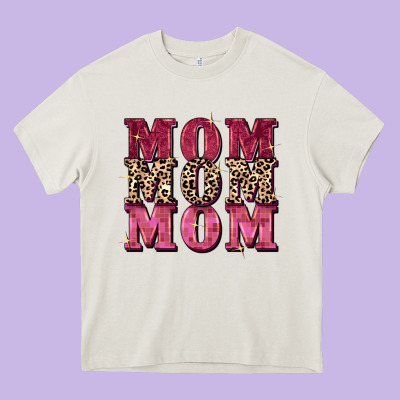 Mom Mom Mom Mother's Day Heavy Core Tee Designed By Fadigitalartstudio