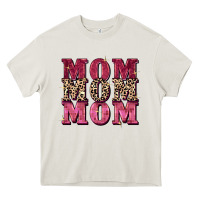 Cream Mom mom mom Mother's Day Heavy Core Tee - FaDigitalArtStudio