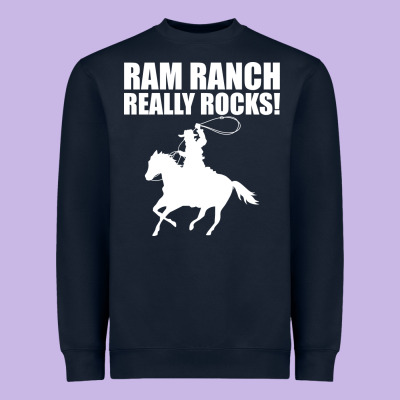 Ram Ranch Really Rocks! Heavyweight Sweatshirt Designed By Bettercallsaul