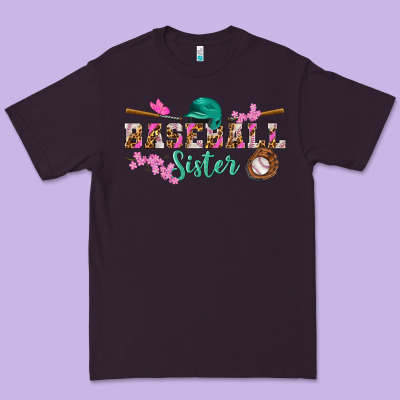 Baseball Sister Premium Tee Designed By Bundleandbundleshop