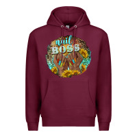 Burgundy nail boss Premium Hoodie - BarkalooDesign