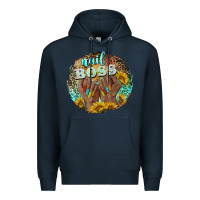 Navy nail boss Premium Hoodie - BarkalooDesign