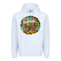 White nail boss Premium Hoodie - BarkalooDesign