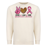 Sandshell peace love cure Premium Sweatshirt - RanaPortraitStore