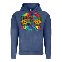 Vintage Denim camp more worry less with caravan Vintage Hoodie - Artiststas
