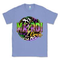 Colony Blue mardi gras lightning Classic Tee - FaDigitalArtStudio