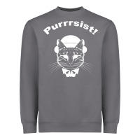 Purrrsist Heavyweight Sweatshirt | Teevron