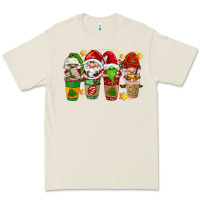 Bone christmas coffee cups gnomies Premium Tee - FaDigitalArtStudio