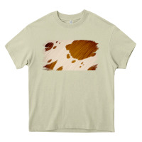 Mossy Cowhide Lightbrown Heavy Core Tee - Jasminsmagicworld