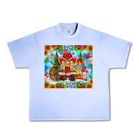 Grape Ice Christmas cowboy gnome Urban Heavy Tee - CowhideDigitalArt