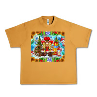 Peanut Butter Christmas cowboy gnome Urban Heavy Tee - CowhideDigitalArt