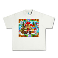 Pistachio Christmas cowboy gnome Urban Heavy Tee - CowhideDigitalArt