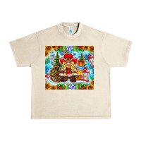 Sandshell Christmas cowboy gnome Urban Heavy Tee - CowhideDigitalArt