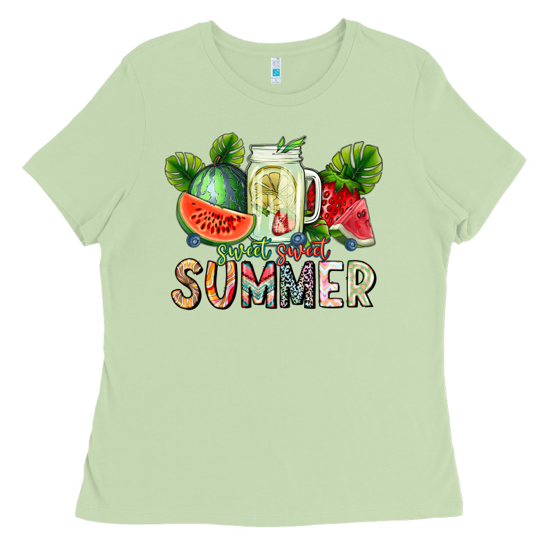 Summer Ladies Tee by CowhideDigitalArt | Teevron