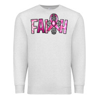Oatmeal Heather horseshoe with roses and cross Premium Sweatshirt - RanaPortraitStore