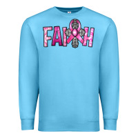 Ocean Blue horseshoe with roses and cross Premium Sweatshirt - RanaPortraitStore