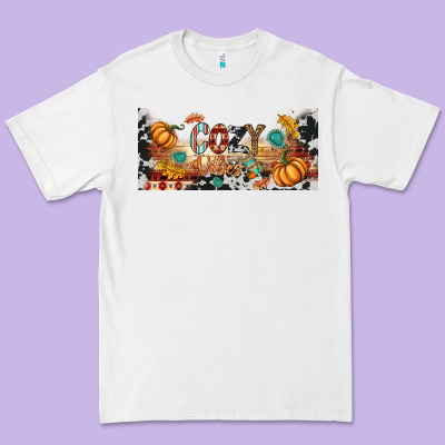 Cozy Vibes Libbey Glass Premium Tee Designed By Bundleandbundleshop