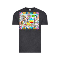 Vintage Black The Pool Is My Happy Place Vintage Tee - CowhideDigitalArt