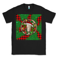 Black Christmas bull skull Classic Tee - BarkalooDesign