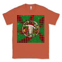 Copper Christmas bull skull Classic Tee - BarkalooDesign