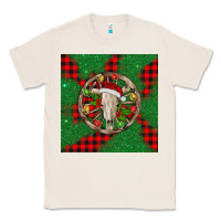 Natural Christmas bull skull Classic Tee - BarkalooDesign