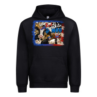 Black Red White Moo Heifers Urban Hoodie - RanaPortraitStore