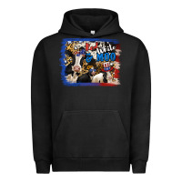 Pigment Black Red White Moo Heifers Urban Hoodie - RanaPortraitStore