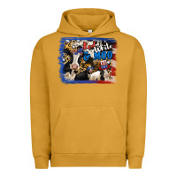 Pigment Peanut Butter Red White Moo Heifers Urban Hoodie - RanaPortraitStore
