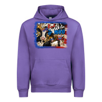 Tulip Red White Moo Heifers Urban Hoodie - RanaPortraitStore