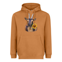 Meerkat dark goat Heavyweight Hoodie - RanaPortraitStore