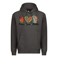 Smoke peace love nails Premium Hoodie - BarkalooDesign