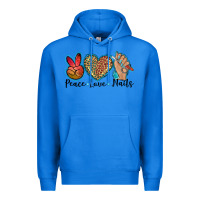 True Royal peace love nails Premium Hoodie - BarkalooDesign