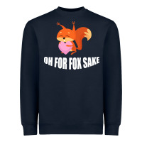 Navy Oh, For Fox Sake Heavyweight Sweatshirt - Bettercallsaul