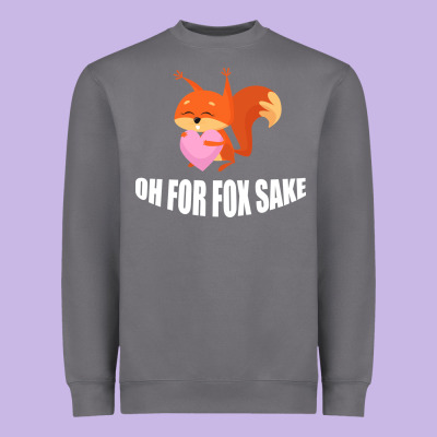 Oh, For Fox Sake Heavyweight Sweatshirt Designed By Bettercallsaul