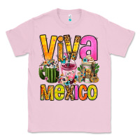 Bubblegum Pink viva mexico mexican coffee cups Classic Tee - FaDigitalArtStudio