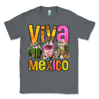 Charcoal Heather viva mexico mexican coffee cups Classic Tee - FaDigitalArtStudio