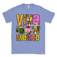 Colony Blue viva mexico mexican coffee cups Classic Tee - FaDigitalArtStudio