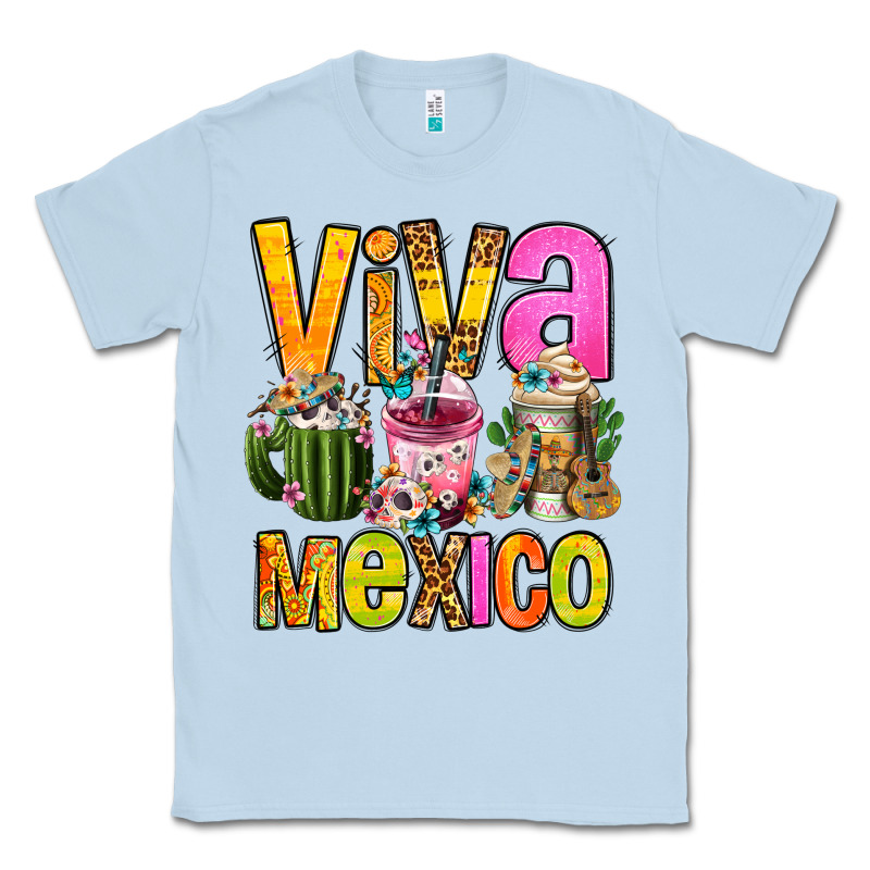 Viva Mexico Mexican Coffee Cups Classic Tee by FaDigitalArtStudio | Teevron