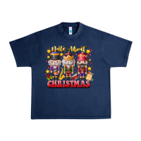 Navy Nuts About Christmas Urban Heavy Tee - CowhideDigitalArt