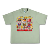 Oil Green Nuts About Christmas Urban Heavy Tee - CowhideDigitalArt