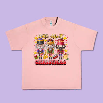 Nuts About Christmas Urban Heavy Tee Designed By Cowhidedigitalart