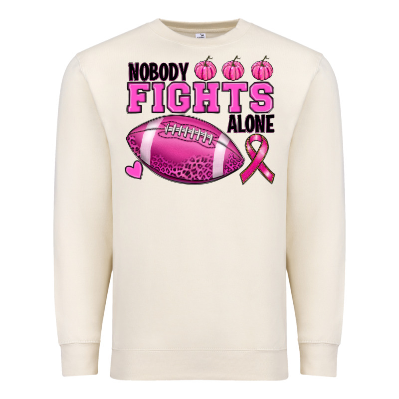 Nobody Fights Alone Premium Sweatshirt by RanaPortraitStore | Teevron