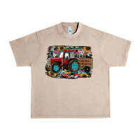 French Oak western tracktor Urban Heavy Tee - RanaPortraitStore
