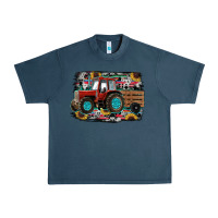 Midnight Navy western tracktor Urban Heavy Tee - RanaPortraitStore