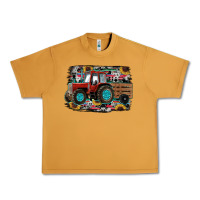 Peanut Butter western tracktor Urban Heavy Tee - RanaPortraitStore