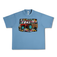 Pebble Blue western tracktor Urban Heavy Tee - RanaPortraitStore