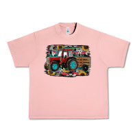 Salmon western tracktor Urban Heavy Tee - RanaPortraitStore