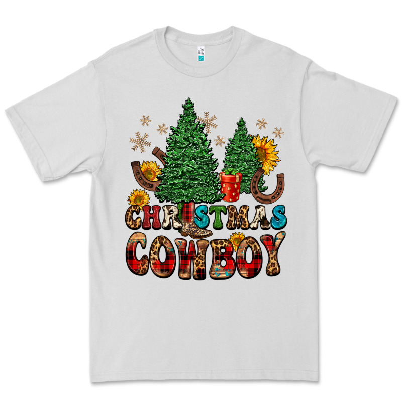 Christmas Cowboy Premium Tee by FaDigitalArtStudio | Teevron