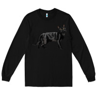 Black Bombay Cat Long Sleeve Tee - LillyAllenDesigns
